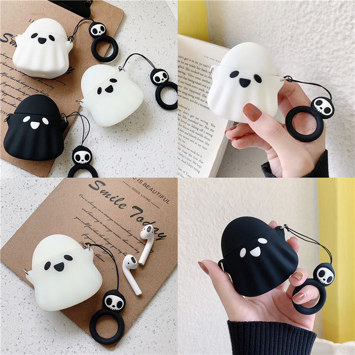 Wholesale Headphone Shell Silicone Stereo Phantom Airpods1/2 Protective Cover JDC-EPC-ChangPX031