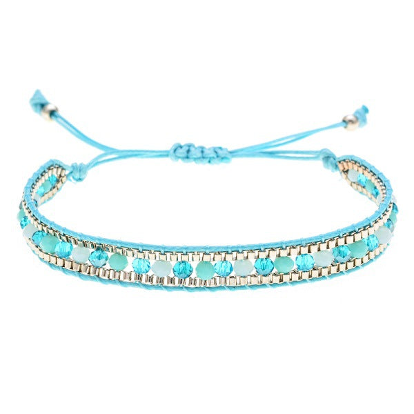 Wholesale hand woven bracelet vintage ethnic style jewelry JDC-BT-ZheQ017