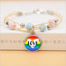 Jewelry WholesaleWholesale Gay Pride Logo Gay Bracelet Rainbow DIY Handmade Bracelet JDC-BT-FanT003 Bracelet 芳拓 %variant_option1% %variant_option2% %variant_option3%  Factory Price JoyasDeChina Joyas De China