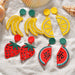 Jewelry WholesaleWholesale summer hot selling new fruit series Earrings JDC-ES-bq224 Earrings 倍强 %variant_option1% %variant_option2% %variant_option3%  Factory Price JoyasDeChina Joyas De China