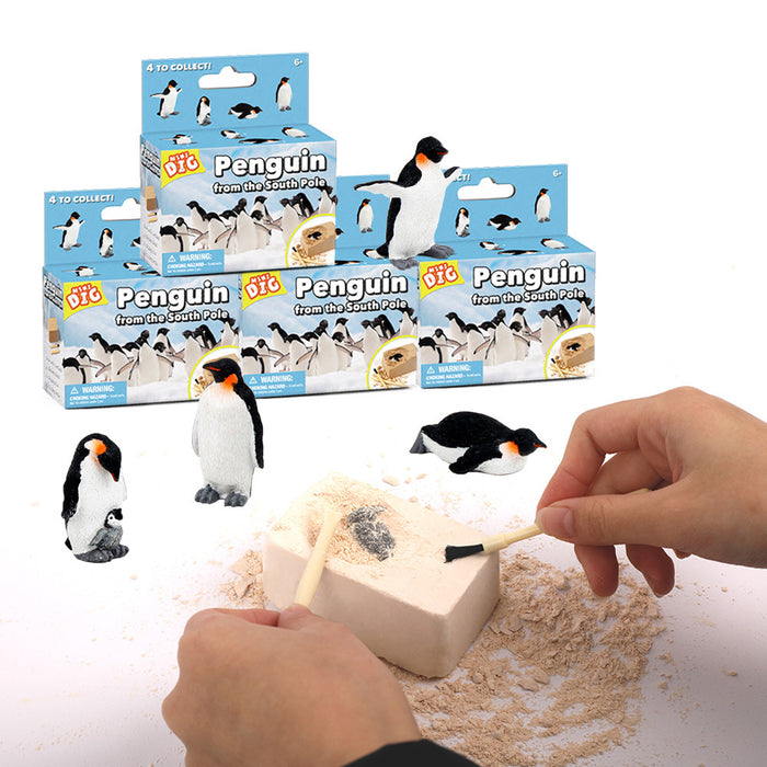 Wholesale DIY Digging Penguin Pirate Treasure Kids Explore Digging Toys  MOQ≥3 JDC-FT-HuaO002