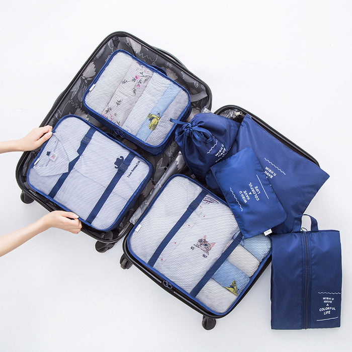 Wholesale Oxford Cloth Travel Storage Bags 7 Pcs/Set JDC-SB-HAO001