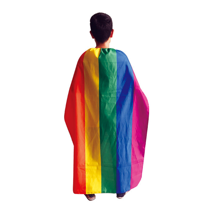 Jewelry WholesaleWholesale LGBT Pride Day Polyester Flag Cape JDC-FG-WuFu002 Flag 五福 %variant_option1% %variant_option2% %variant_option3%  Factory Price JoyasDeChina Joyas De China