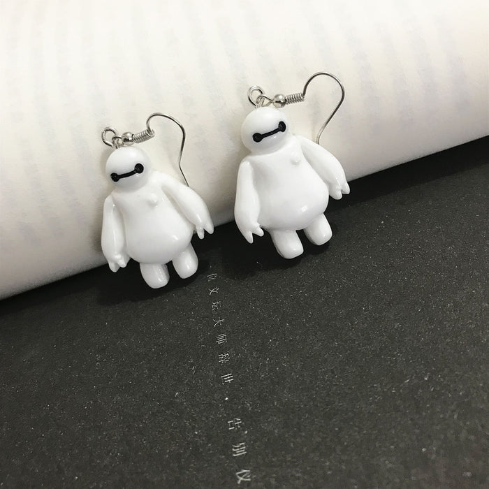 Wholesale Earrings Plastic Cute Ear hooks MOQ≥2 JDC-ES-Shier024
