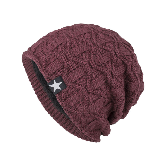 Wholesale Hat Wool Fleece Warm Wave Pattern JDC-FH-ZMei020