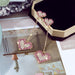 Jewelry WholesaleWholesale love full diamond fringe pink pearl earrings JDC-ES-Sideng021 Earrings 思登 %variant_option1% %variant_option2% %variant_option3%  Factory Price JoyasDeChina Joyas De China