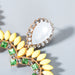 Jewelry WholesaleWholesale love diamond-encrusted yellow alloy earrings JDC-ES-HEM001 Earrings 和鸣 %variant_option1% %variant_option2% %variant_option3%  Factory Price JoyasDeChina Joyas De China