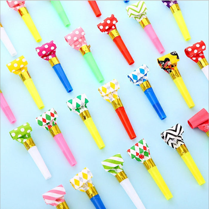 Wholesale Plastic Inflatable Long Nose Whistle Birthday Party Cheerleader Cheer Toys 10pcs JDC-DCN-ZhiX005