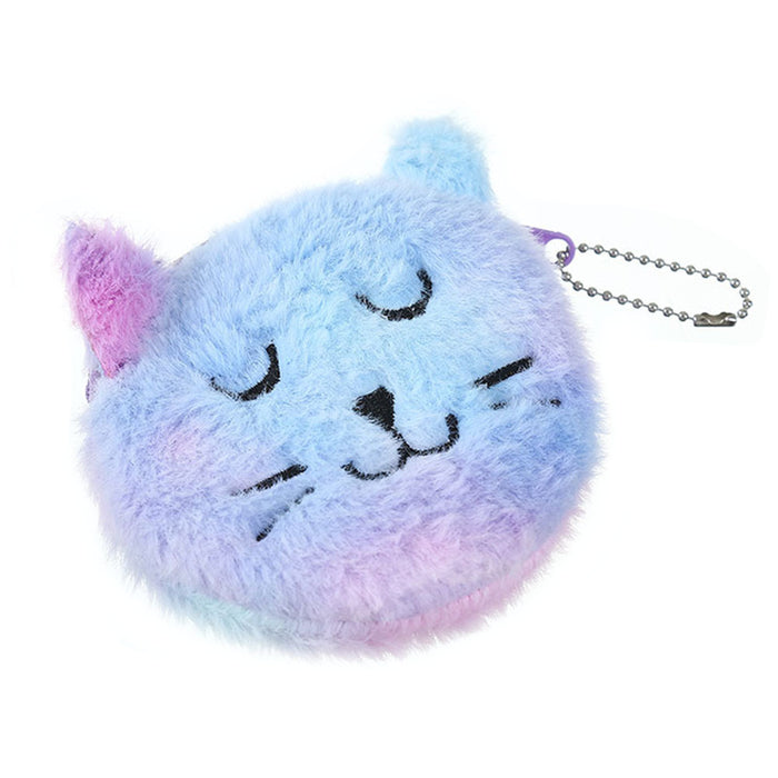 Wholesale Kids Cat Plush Wallet Keychain MOQ≥3 JDC-KC-SMS001
