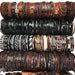 Jewelry WholesaleWholesale Sets Hand Mixed Style Braided Leather JDC-BT-BaB016 Bracelet 巴别 %variant_option1% %variant_option2% %variant_option3%  Factory Price JoyasDeChina Joyas De China