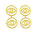 Jewelry WholesaleWholesale Punk Style Devil's Eye Earrings MOQ≥3 JDS-ES-GSYS004 Earrings 伊尚 %variant_option1% %variant_option2% %variant_option3%  Factory Price JoyasDeChina Joyas De China