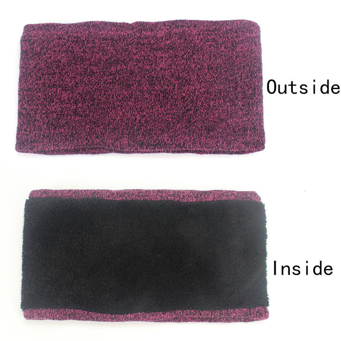 Wholesale Scarf Imitation Cashmere Hat Scarf Touch Screen Gloves Thickening Warm Three Piece Set JDC-SF-Kaip001