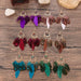 Jewelry WholesaleWholesale Rice Beads Feather Metal Earrings JDC-ES-Daiq036 Earrings 黛茜 %variant_option1% %variant_option2% %variant_option3%  Factory Price JoyasDeChina Joyas De China