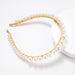 Jewelry WholesaleWholesale alloy inlaid pearl hair band JDC-HD-JL074 Headband 氿乐 %variant_option1% %variant_option2% %variant_option3%  Factory Price JoyasDeChina Joyas De China