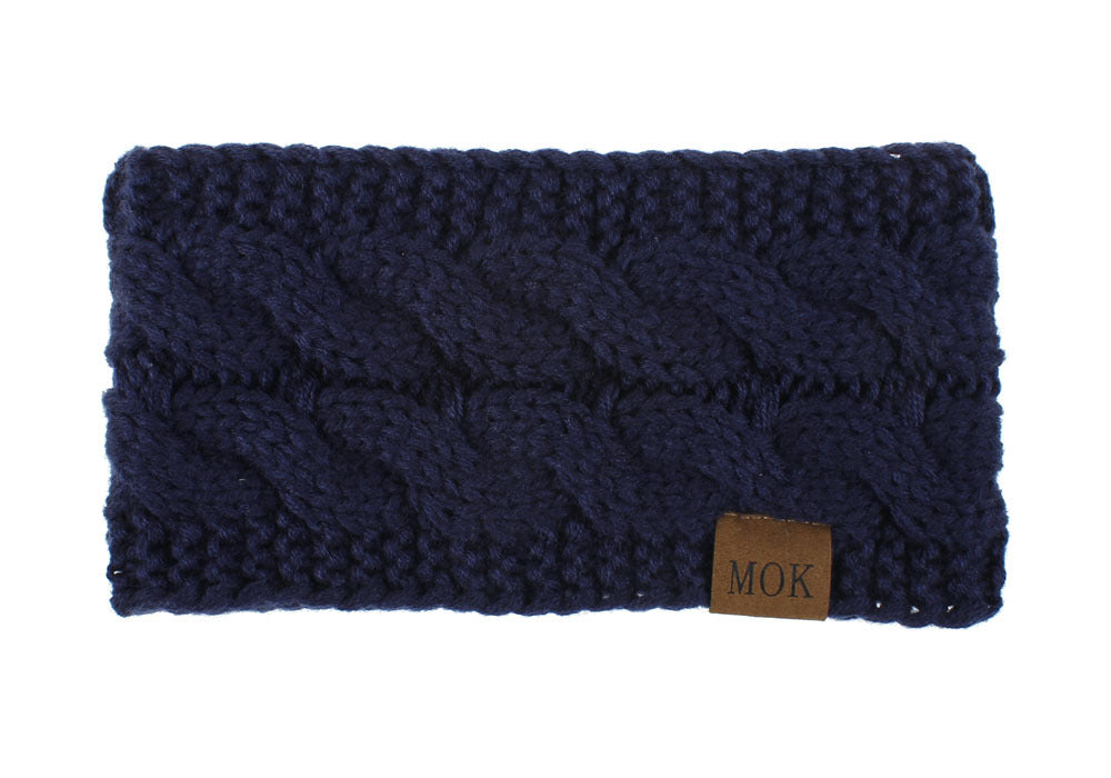 Wholesale Headband Acrylic Wool Thickening Winter Warm Knitting JDC-HD-XMi005