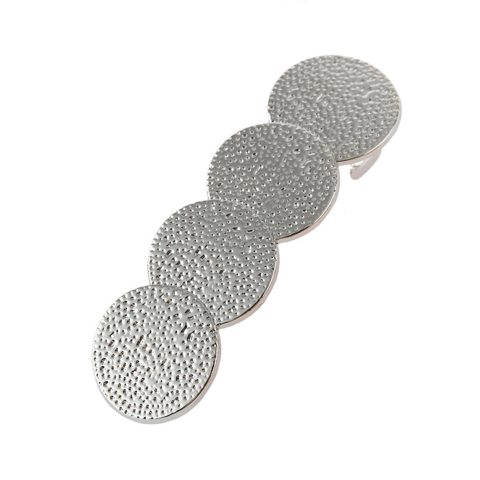 Wholesale Hair Clips Alloy Electroplating 4 Circles in a Row JDC-HC-Jingjie018