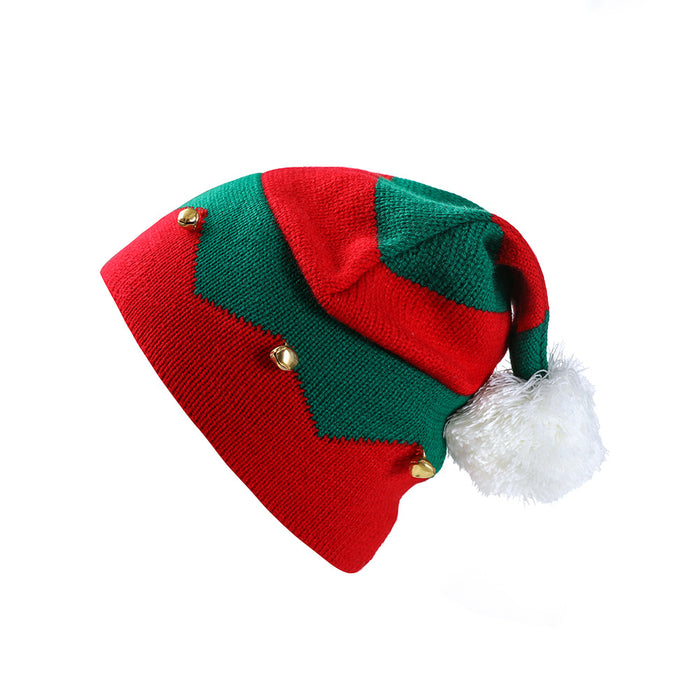 Sombrero al por mayor Acrílico navideño para niños peluche bola de pelota bellet gat jdc-fh-lvzhe004