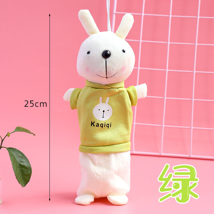 Wholesale Pencil Bags Plush Rabbit Cute MOQ≥2 JDC-PB-LGT002