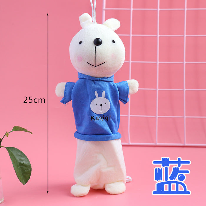 Wholesale Pencil Bags Plush Rabbit Cute MOQ≥2 JDC-PB-LGT002