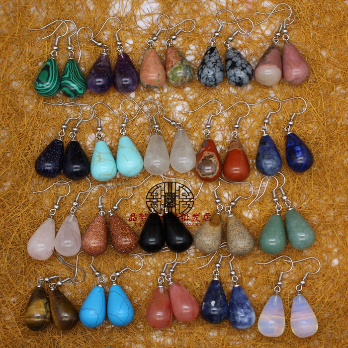 Wholesale Turquoise Drop Earrings JDC-ES-jinshe003