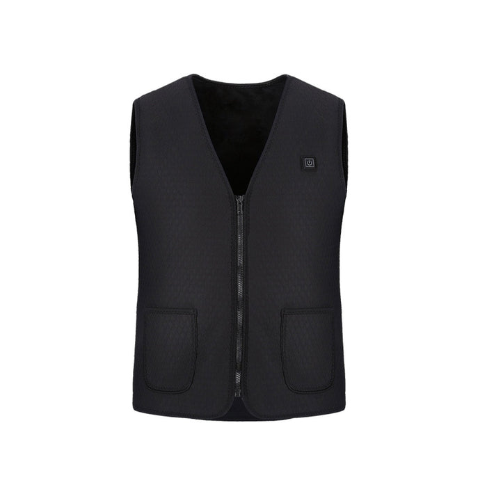 Wholesale Warm Heating Vest 5VUSB Smart Heating Clothes Men and Women Electric Heating MOQ≥2 JDC-CTS-Wotu001