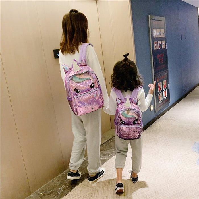 En gros, sac à dos pour filles enfants paillettes sac à dos JDC-BP-Fuqian003