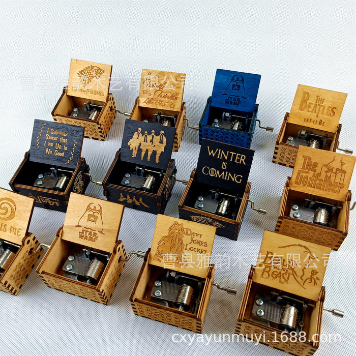 Wholesale Toys  Hand Music Box Eight Boxes MOQ≥2 JDC-FT-YaYUN002