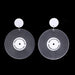 Jewelry WholesaleWholesale acrylic retro circle earrings JDC-ES-XUEP013 Earrings 雪帕 %variant_option1% %variant_option2% %variant_option3%  Factory Price JoyasDeChina Joyas De China