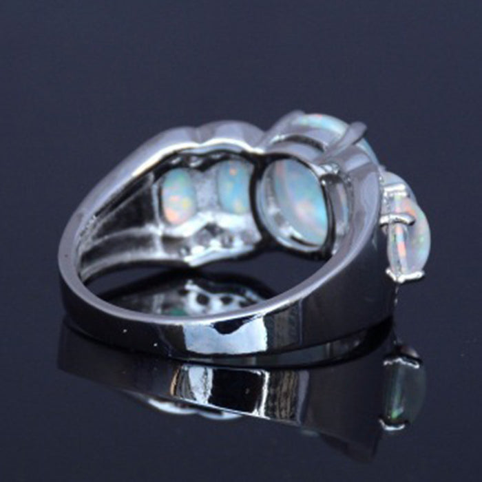 Wholesale Opal Metal Rings JDC-RS-ChenR045