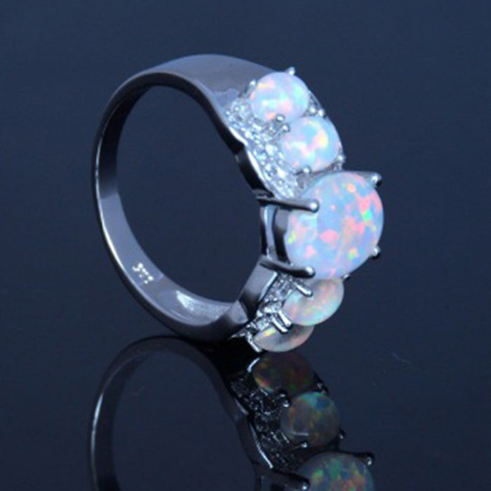 Wholesale Opal Metal Rings JDC-RS-ChenR045