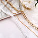 Jewelry WholesaleWholesale creative simple style pearl chain three layer necklace JDC-NE-F060 Necklaces 韩之尚 %variant_option1% %variant_option2% %variant_option3%  Factory Price JoyasDeChina Joyas De China