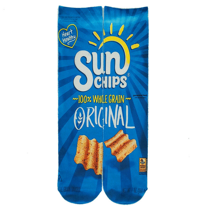 Wholesale Socks Cotton Chips Food Printing Stockings JDC-SK-ZYZ001