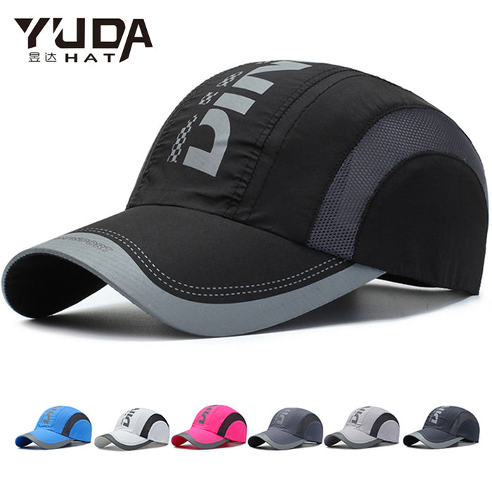 Wholesale summer quick-drying hat men's printed stitching baseball cap outdoor sports sun hat JDC-FH-YuDa005