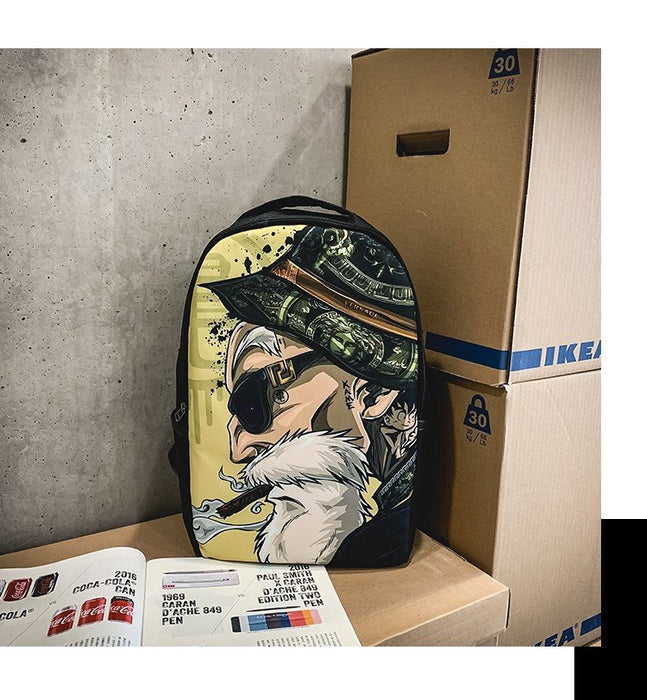 Wholesale Backpack Oxford Cloth Print Hip Hop Backpack JDC-BP-Yanj001