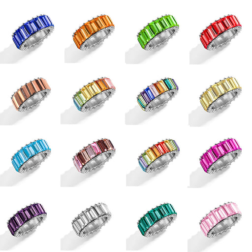 Jewelry WholesaleWholesale Alloy Crystal Color Rings JDC-RS-YiD001  宜达 %variant_option1% %variant_option2% %variant_option3%  Factory Price JoyasDeChina Joyas De China