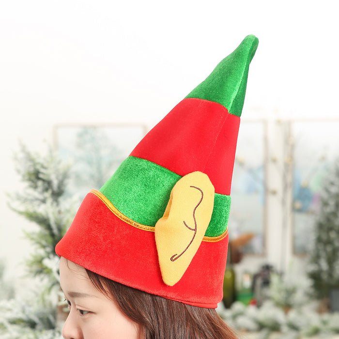 Decoración navideña al por mayor Niños no tejidos Hat de Navidad MOQ≥2 JDC-DCN-Gangl011