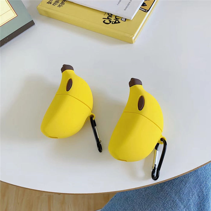 Wholesale Headphone Case Silicone Cute Banana Protective Cover JDC-EPC-YSD026