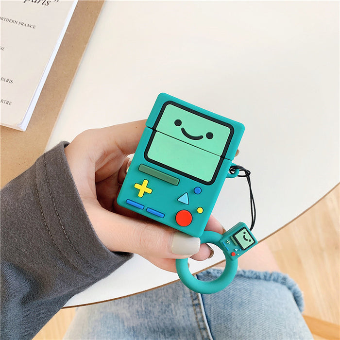 Wholesale Headphone Case Silicone Cute Game Console With Hanging Ring JDC-EPC-ChangPX030