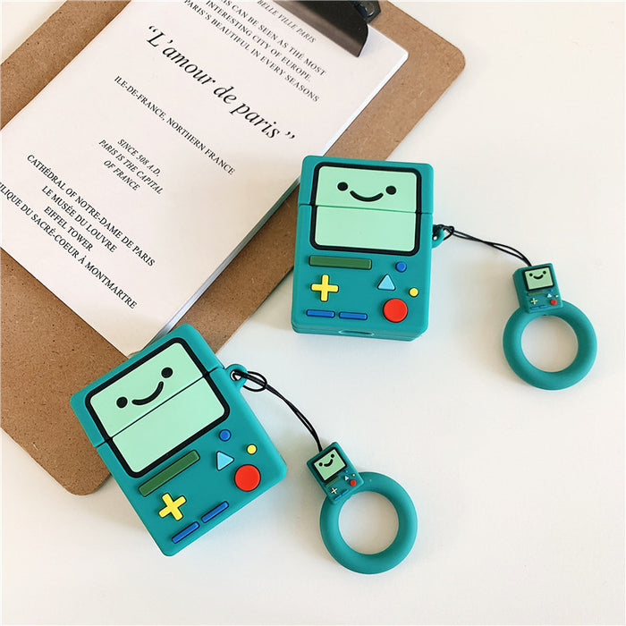 Wholesale Headphone Case Silicone Cute Game Console With Hanging Ring JDC-EPC-ChangPX030