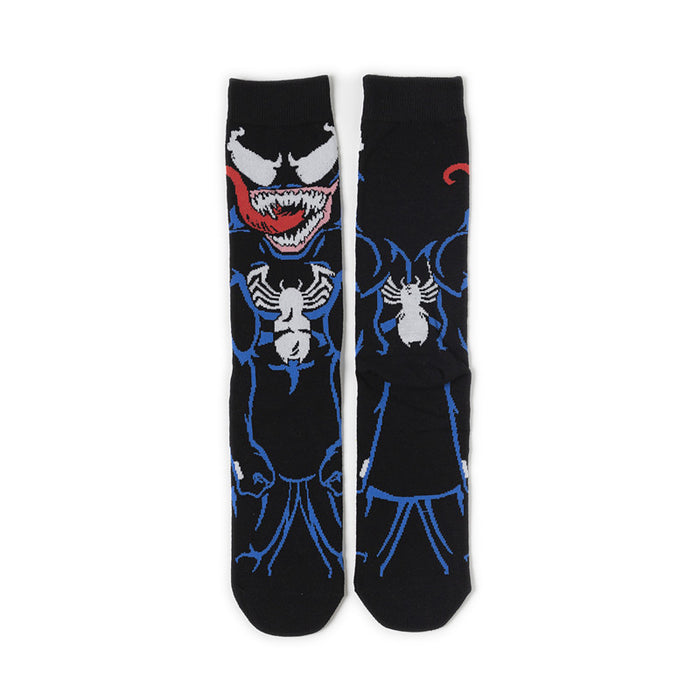 Wholesale socks fabric cartoon character skateboard socks trend MOQ≥6 (M) JDC-SK-HuiHe014