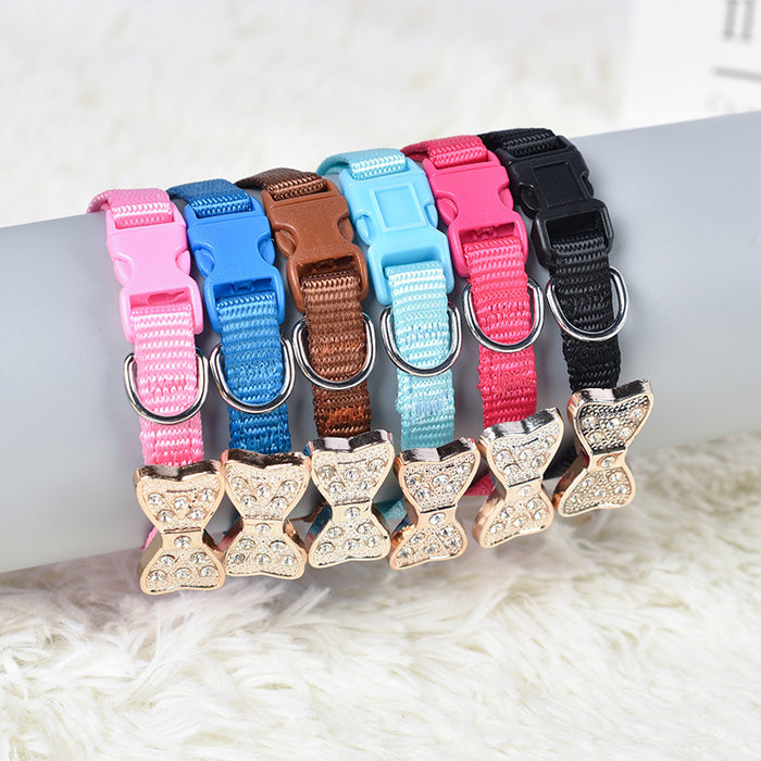 Wholesale traction rope pet dog walking rope large and medium small dog chain PU collar JDC-PT-YiMi004