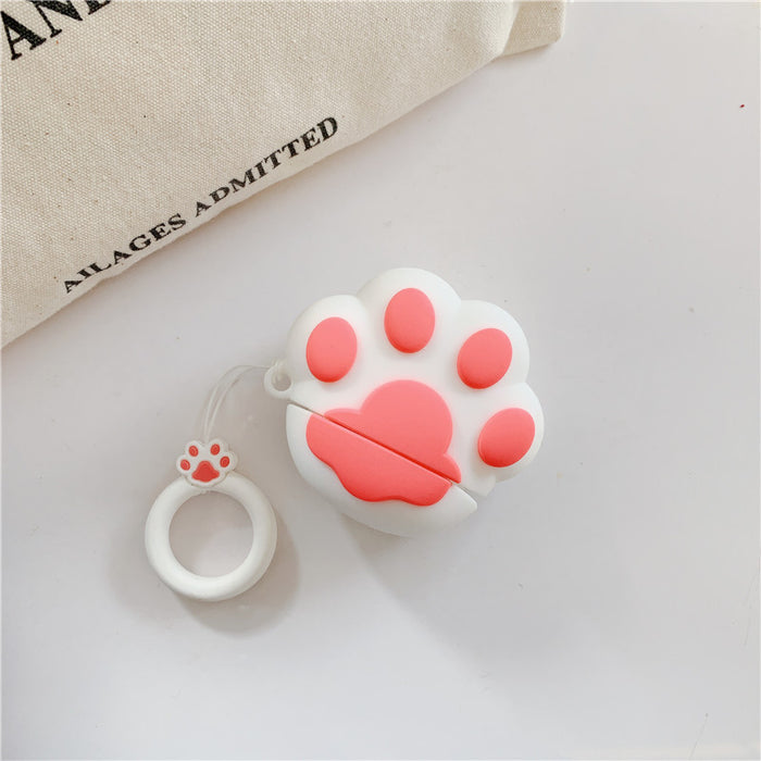 Wholesale Headphone Shell PVC Cute Cat Claw Protective Cover JDC-EPC-YQB002