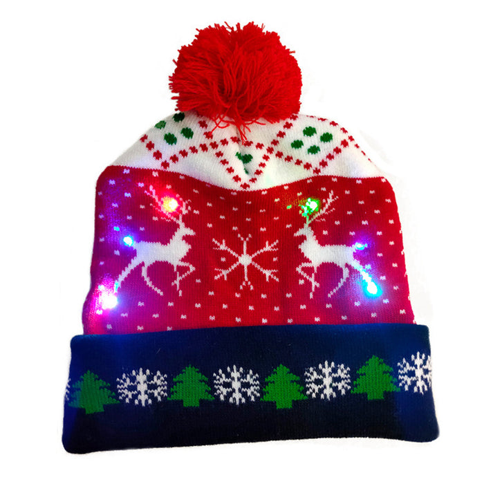 Hat al por mayor Fibra acrílica de Navidad LED LED MOQ≥2 JDC-FH-Hanyuan001