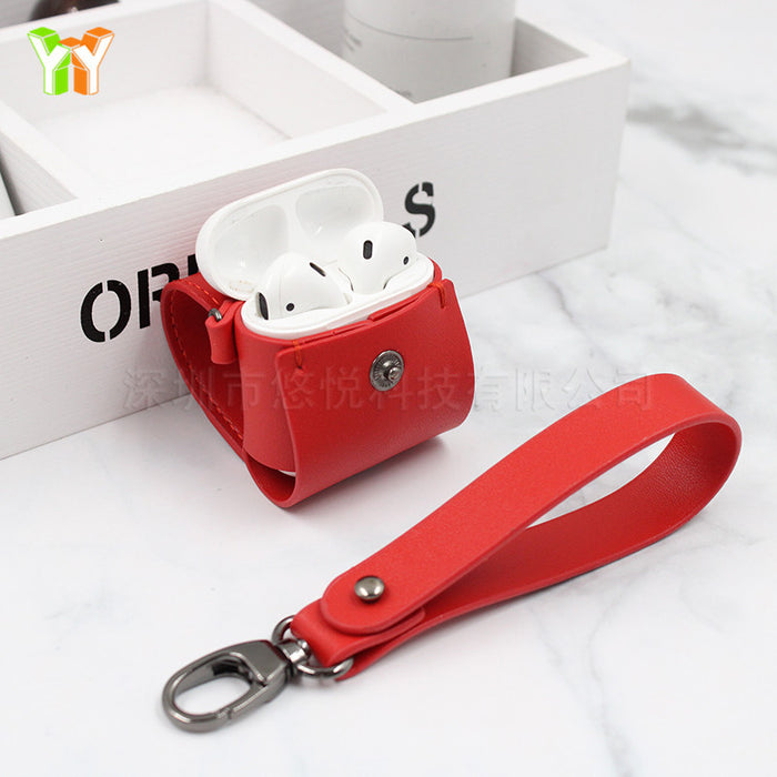 Jewelry WholesaleWholesale airpodsPro leather solid color wireless bluetooth headset case MOQ≥2 JDC-EPC-YouY001 Earphone cases 悠悦 %variant_option1% %variant_option2% %variant_option3%  Factory Price JoyasDeChina Joyas De China