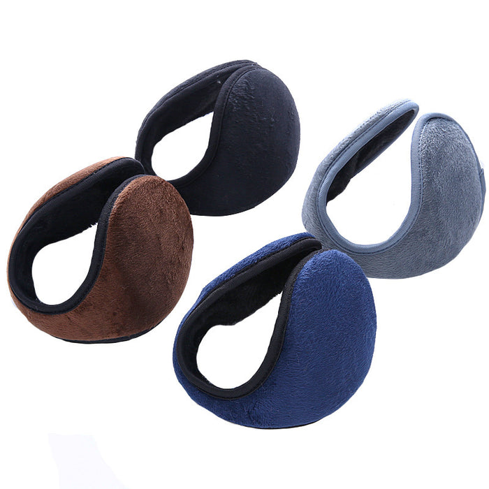 Wholesale Earmuff Plush Thickening Warm Men MOQ≥3 JDC-EF-ChuD005