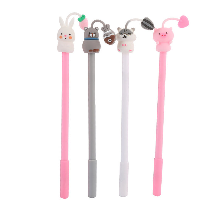 Wholesale Cartoon Tentacles Animal Silicone Plastic Ballpoint Pen JDC-BP-Liuj011