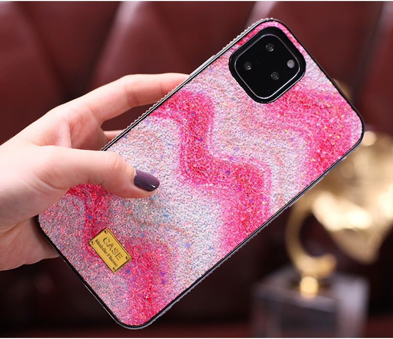 Wholesale Phone Case Apple Glitter 2 in 1 Diamond Case Creative MOQ≥2 JDC-PC-XBJ004