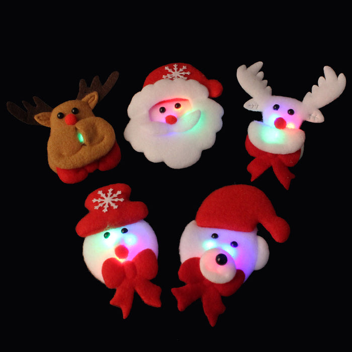 Wholesale Christmas Glowing Headband Antlers Christmas Hat Decoration Toy JDC-FT-QiaQ001
