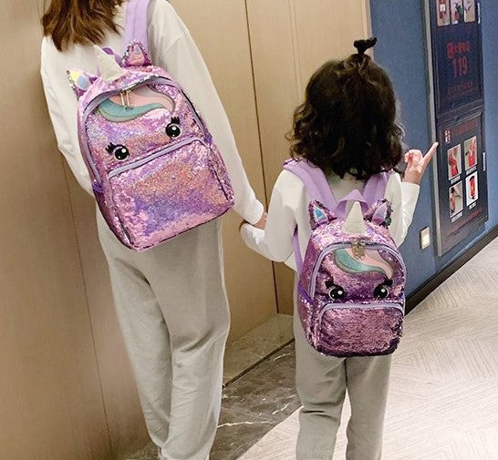 Wholesale Eye Backpack Girls Children Sequin Backpacks JDC-BP-Fuqian003