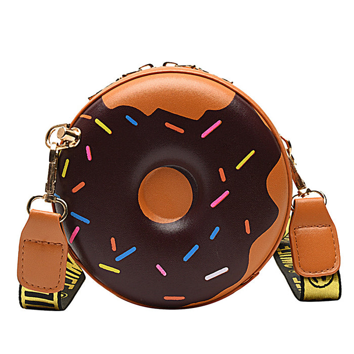 Jewelry WholesaleWholesale doughnut parent-child round shoulder bag JDC-SD-LS004 Shoulder Bags 凌速 %variant_option1% %variant_option2% %variant_option3%  Factory Price JoyasDeChina Joyas De China